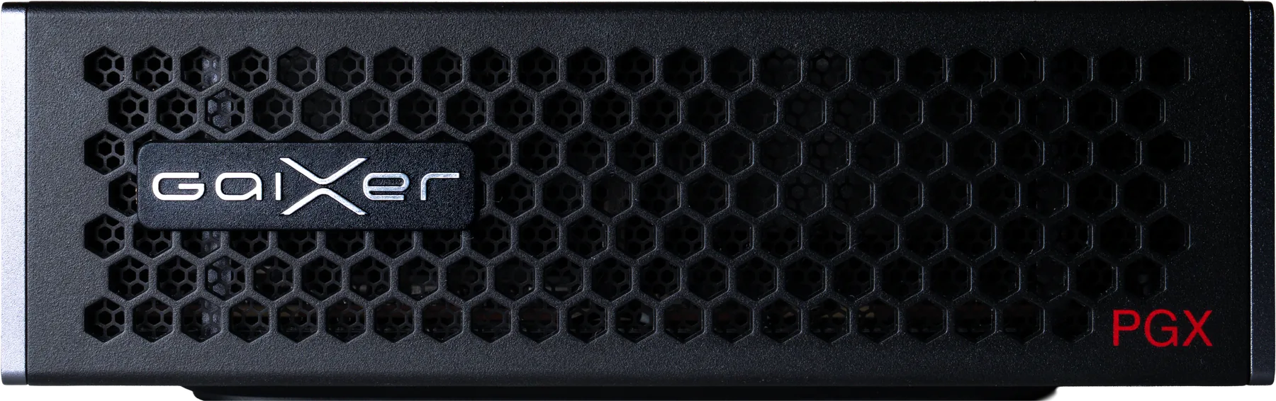 Sovereign GaiXer 本体(手のひらサイズのオンプレ生成AIアプライアンス、Lenovo ThinkStation PGXベース)